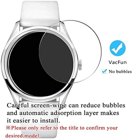 מגן מסך זכוכית מחוסמת [3 חבילות], תואם ל- Casio G-Shock GF-8251K-7JR 9H הסרט מגני שעון חכם Smart Watch Smart Smart Smart
